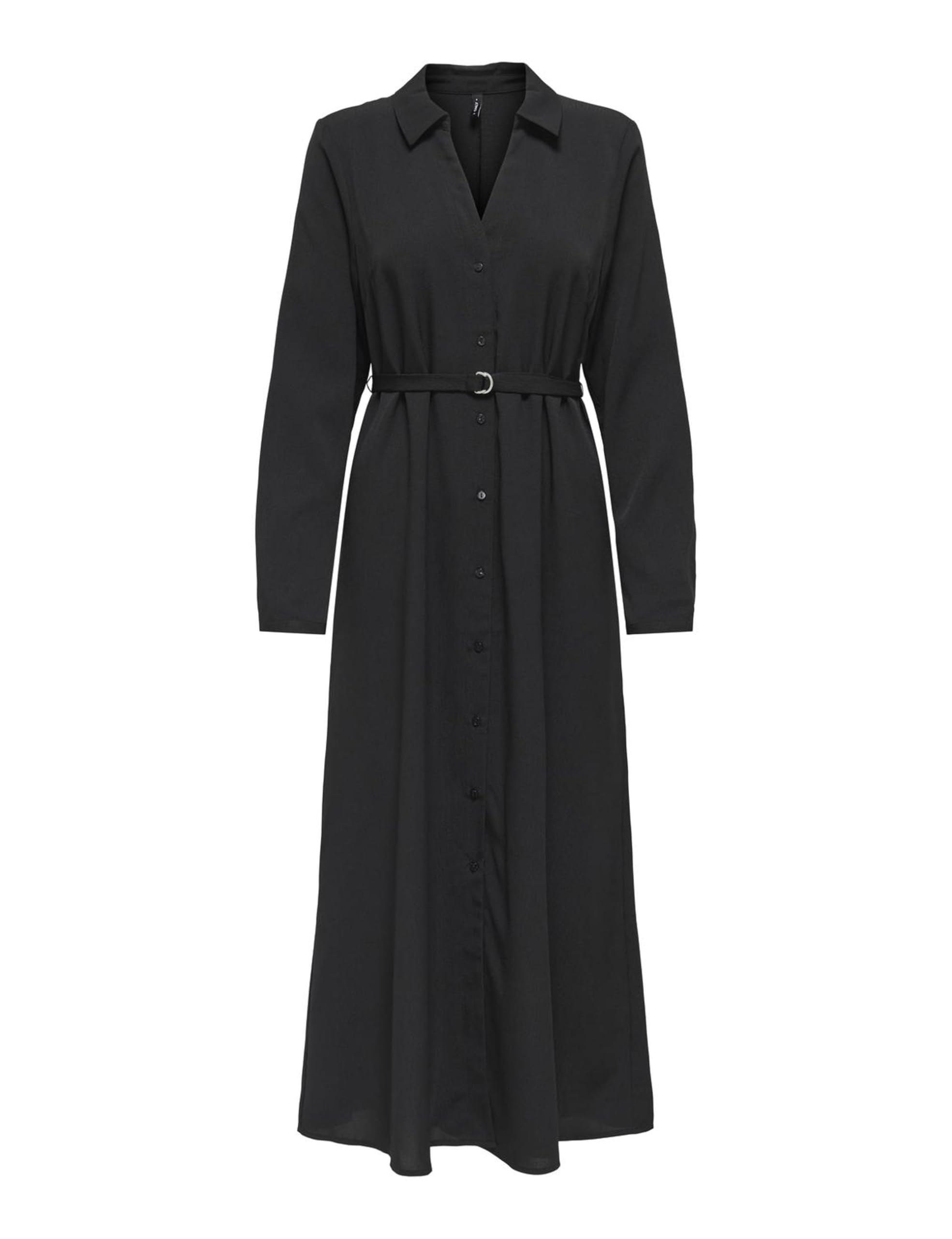 ONLY Long Dress Onlnova Life Elite L/S Renna Robe Longue Femmes