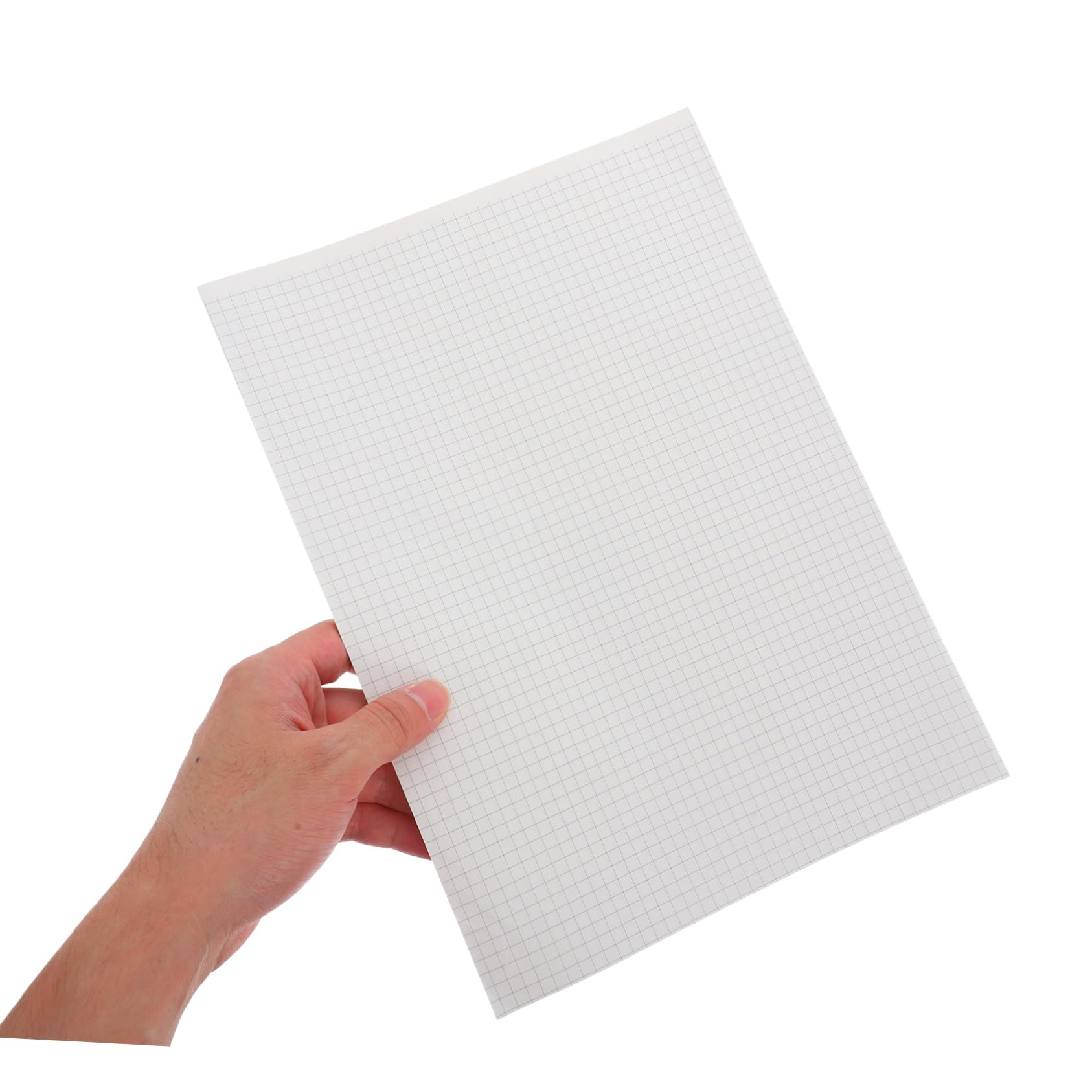 Cahier Papier Graphique Quadrillé Épaissi 40 Feuilles Grand Format pour Étudiants