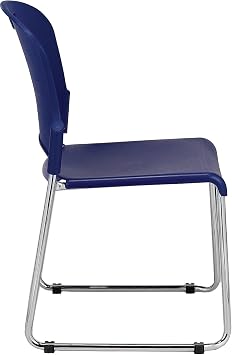 Ergohuman Raynor Eurotech S5000 Plastic Aire Stackable Chair, Navy