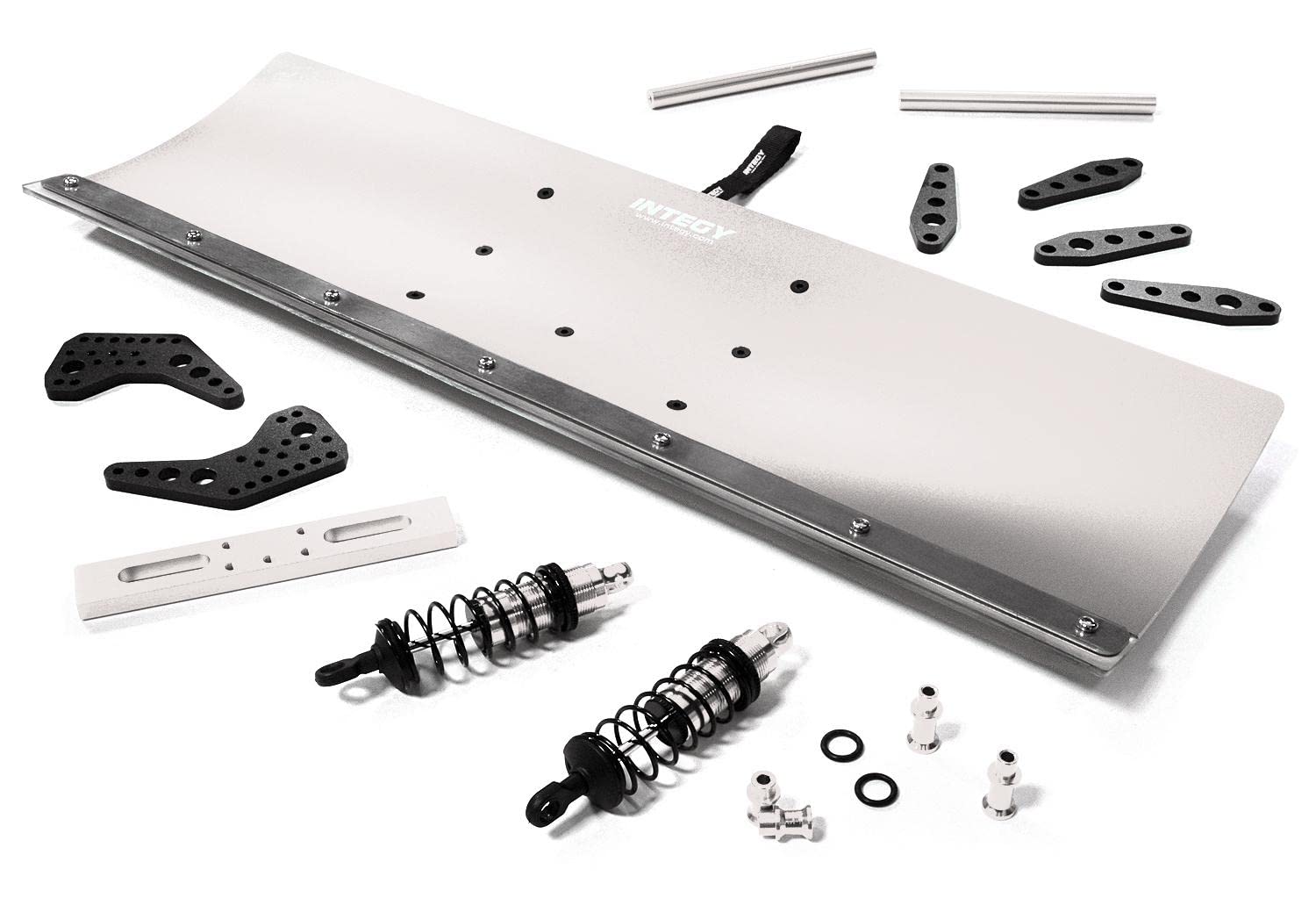 Integy RC Upgrades for Traxxas, Alloy Machined 500mm Snowplow Kit for Traxxas 1/7 Unlimited Desert Racer