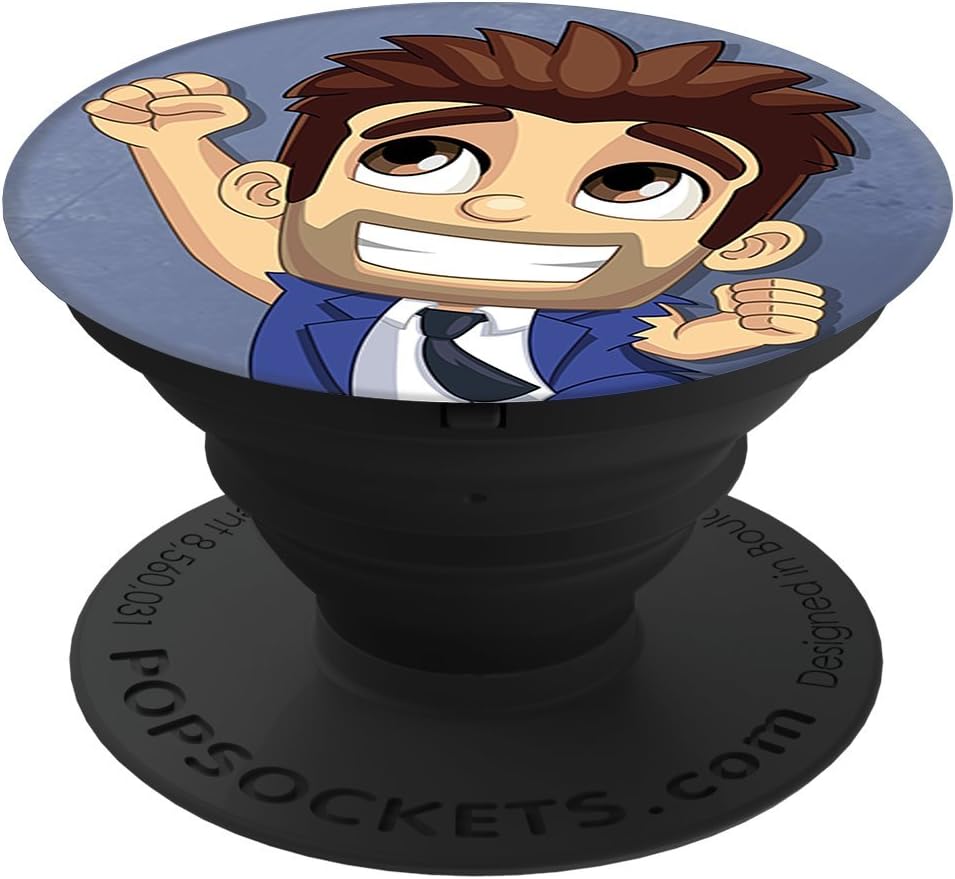 Halfbrick Jetpack Joyride PopSockets Stand for Smartphones & Tablets - Black [Amazon Exclusive]
