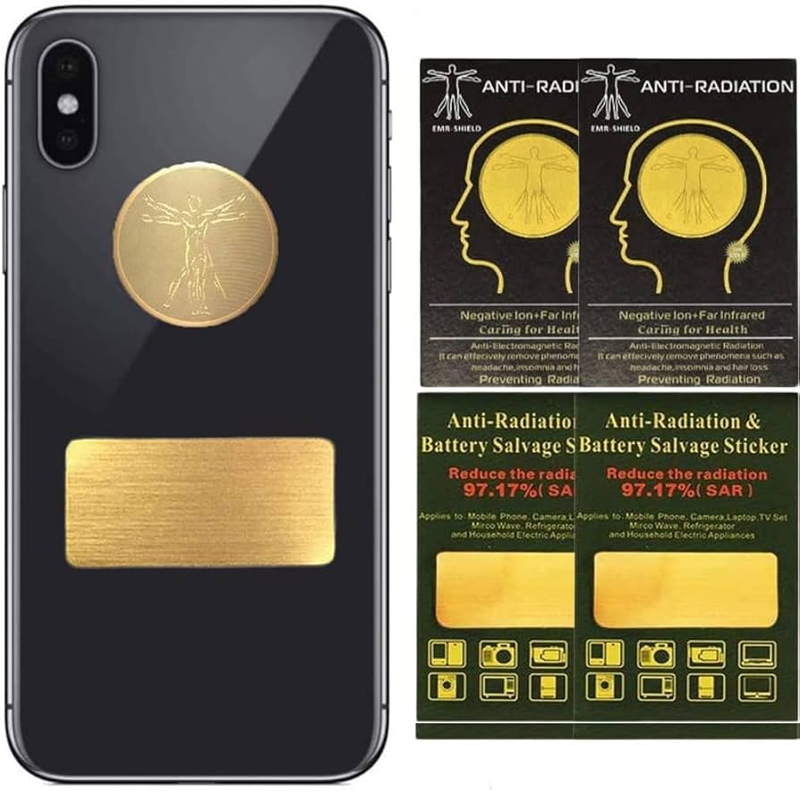 Amazon.co.jp: 電磁波防止シール 4枚セット 電磁波遮断