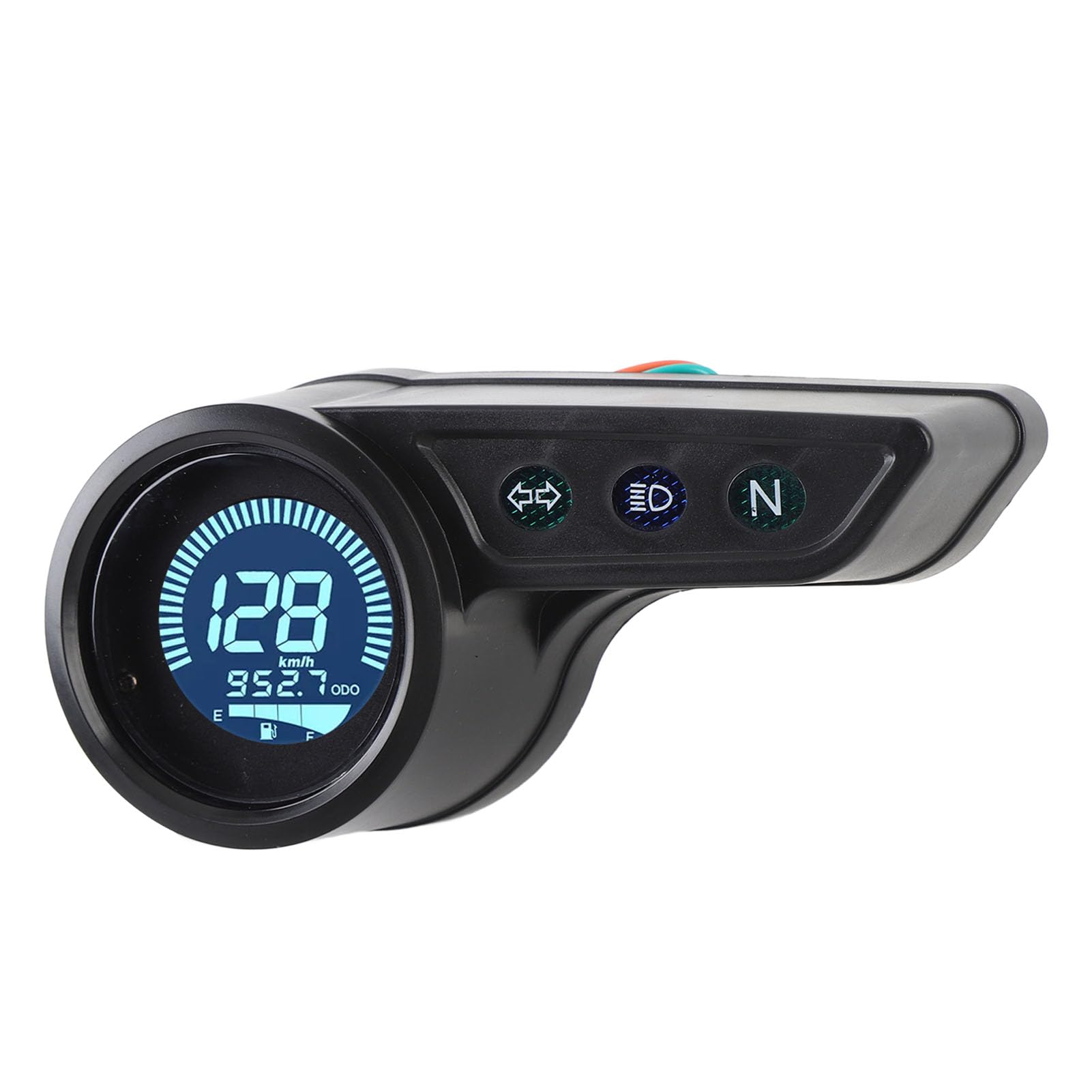 Velocímetro de Motocicleta, Tacómetro, Pantalla Clara, bajo Consumo de Energía, Velocidad, Kilometraje, Información Giratoria, Ajuste Universal