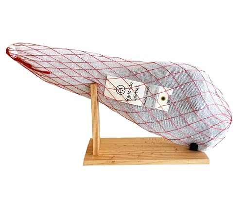 Jamón Serrano - Oro Reserva - Hueso En 17-18 Lb - 20 meses de edad - Jamón Curado Seco - Spain Gourmet Delicatessen - 1 unidad