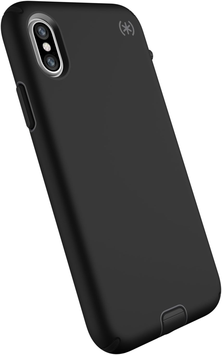 Speck Products Compatible Phone Case for Apple iPhone Xs/iPhone X, Presidio Sport Case, Black/Gunmetal Grey/Black