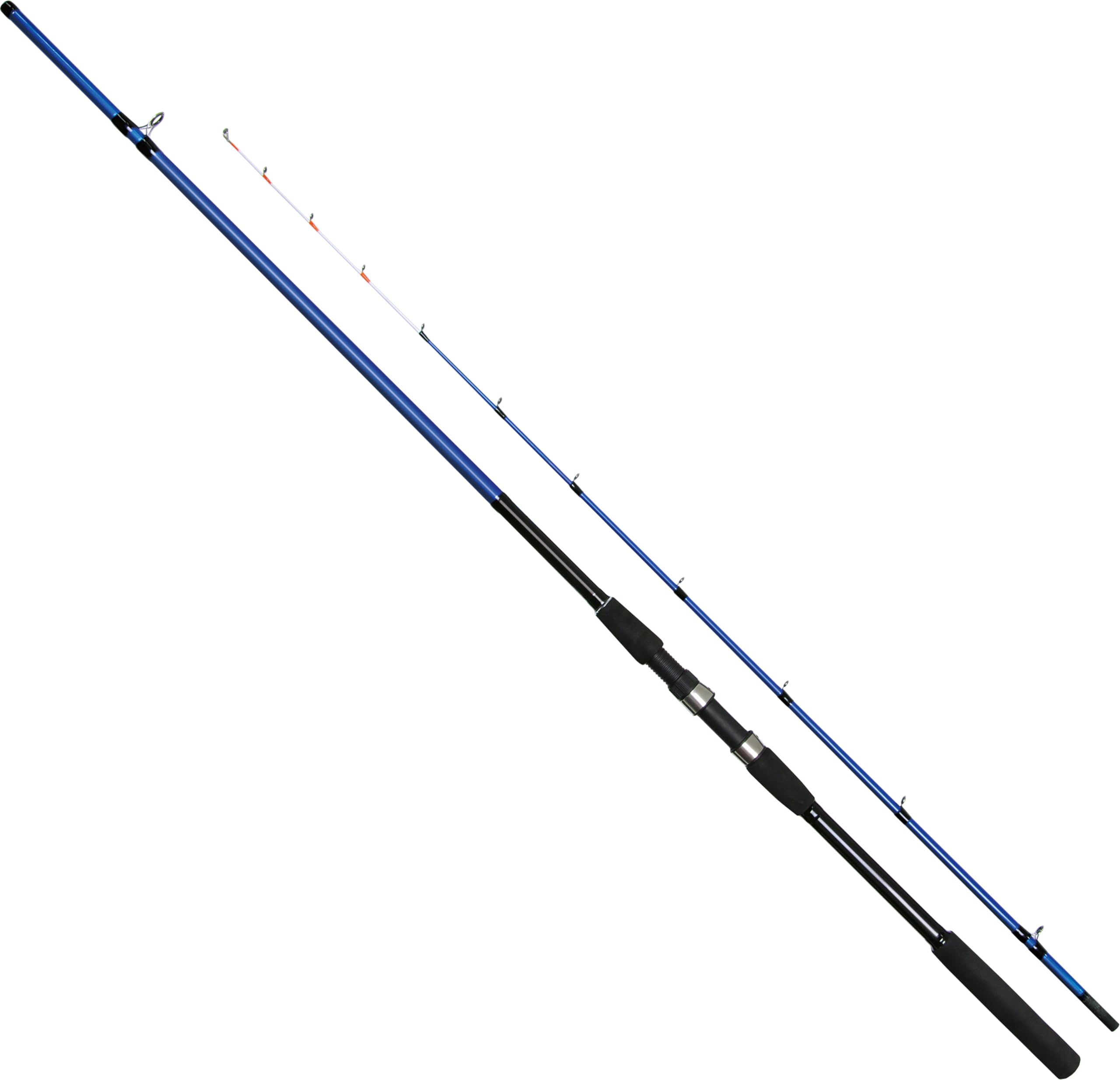 Osaka Fishing Equipment (OGK) GS All-Purpose Ship ST Standard: No. 30/No. 50 Size: 165/185/215/245 All-Around Boat Rod [White Paint Tip + Orange Thread Winding / Center 2 Piece Cut Glass Rod] 245 50