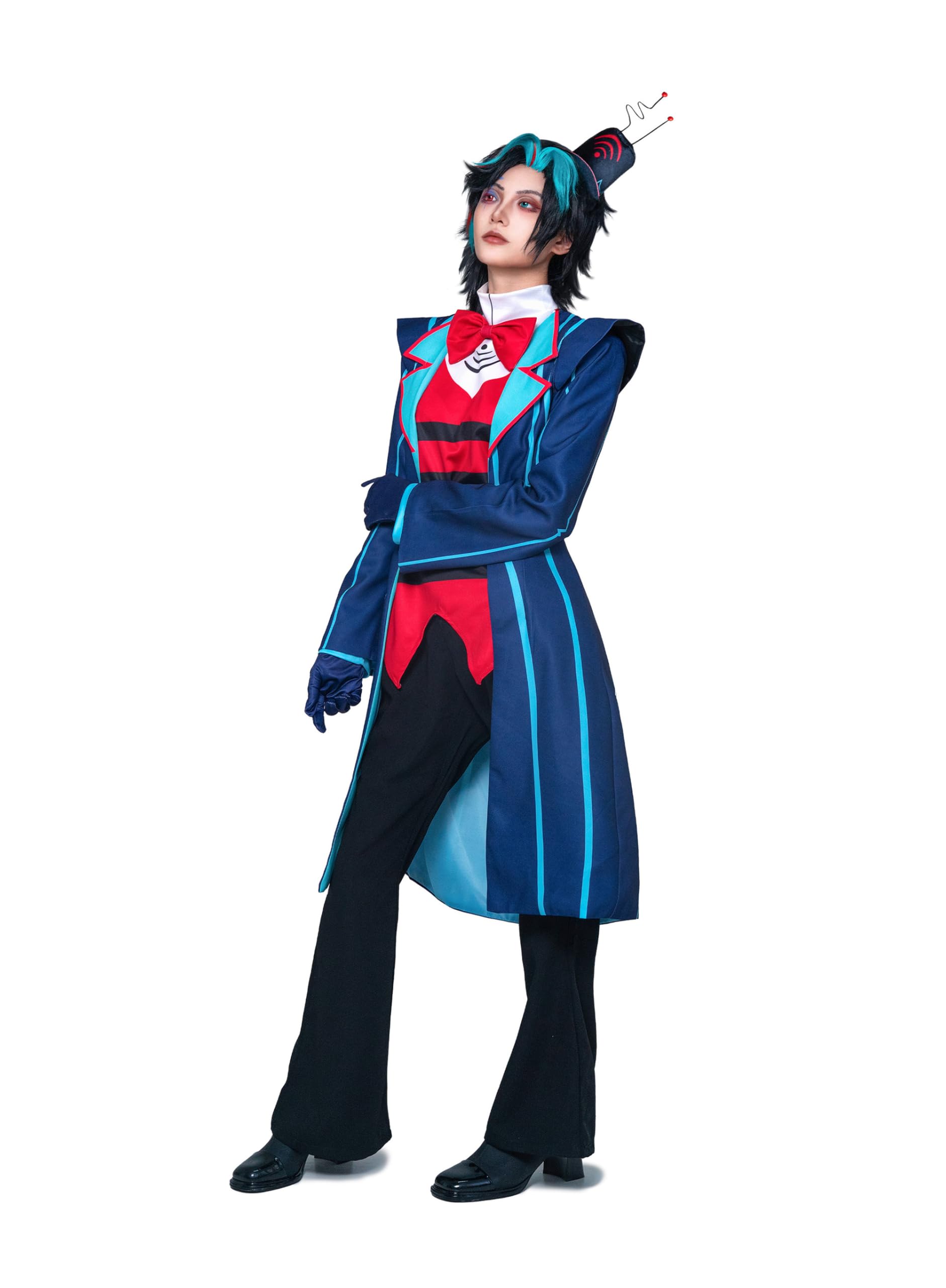 OSIAS Upgraded Hazbin Hotel Vox Cosplay Kostuum