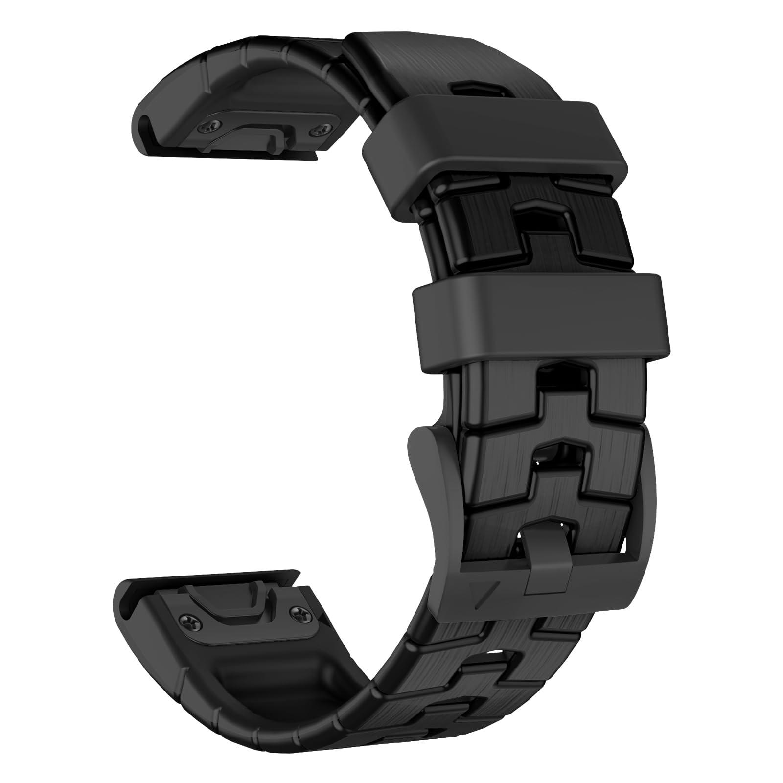 MYSNBKN 22 mm Quick Fit Strap for Fenix 8 47 mm/Fenix 7 Pro/Fenix 7/Fenix 6 Pro/Fenix 6/Fenix 5 Plus/Fenix 5/Fenix E/EPIX 2, Soft Silicone Replacement Band for Forerunner 935/945/955/965/Approach S62