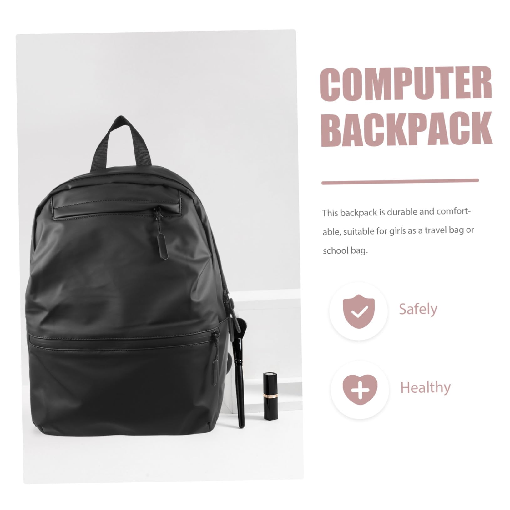 Holibanna Zaino Capacità per Studenti Resistente Scomparti per Laptop e Accessori Spalla e Confortevole per Viaggio e Uso Quotidiano