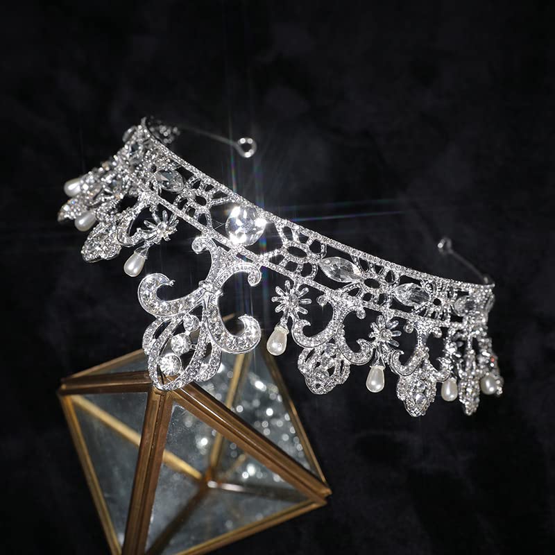 Opaska Panny Młodej Proste nakrycia głowy dla nowożeńców Rhinestone Rhinestone Akcesoria do włosów z pałąkiem na głowę