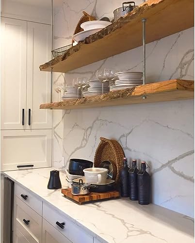 Vista 131 de Design House 189647 - Tiradores sólidos para gabinete, paquete de 10, tiradores de cajón de centro a centro, manijas de cocina modernas, acero Acero