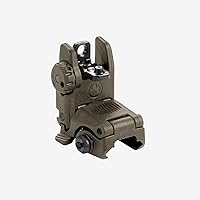 Vista 4 de Magpul MBUS Flip-Up Backup Sights, Black, Rear Sight