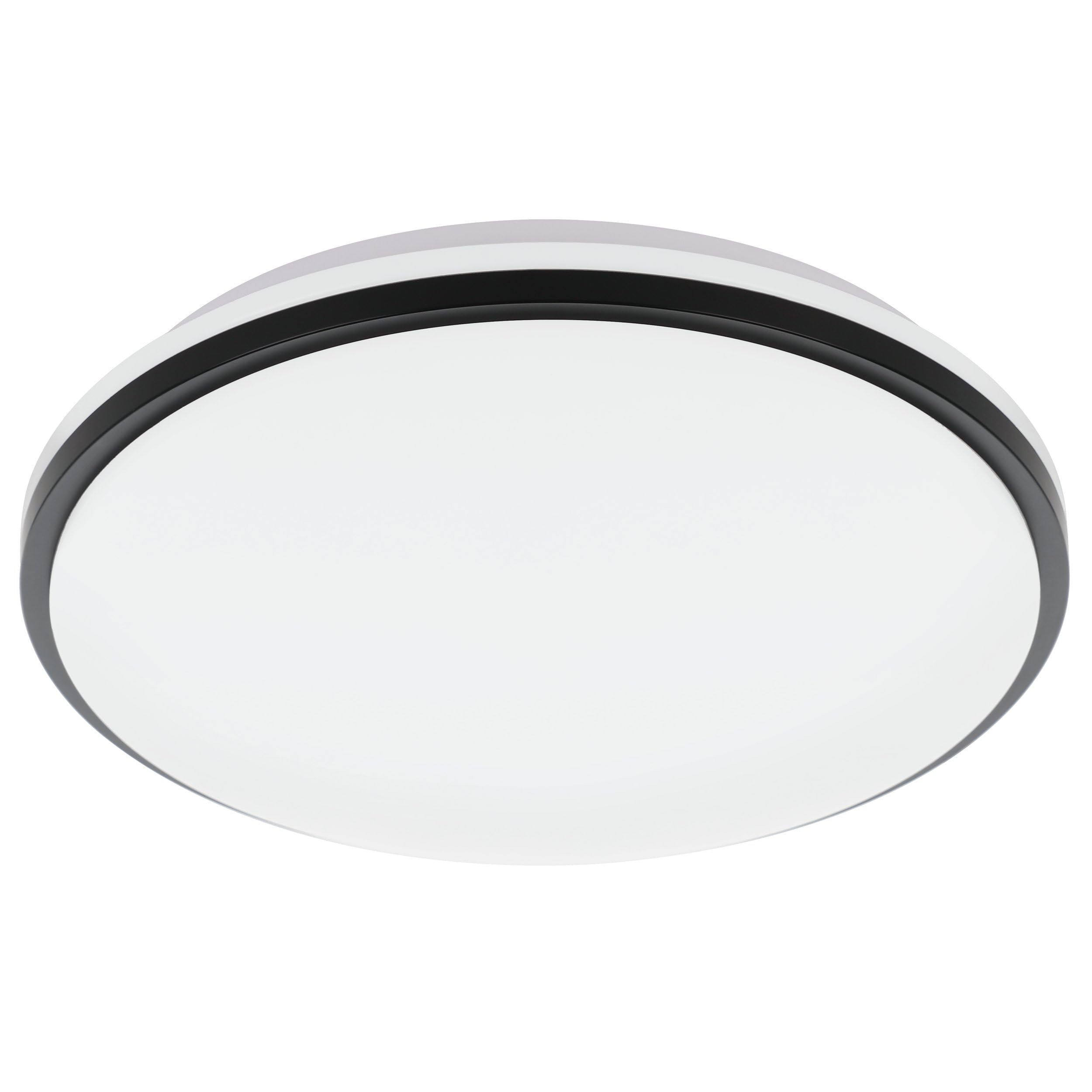 Eglo Pinetto Flush Mounted Ceiling Light - White, Steel/Plastic, IP44 Rated