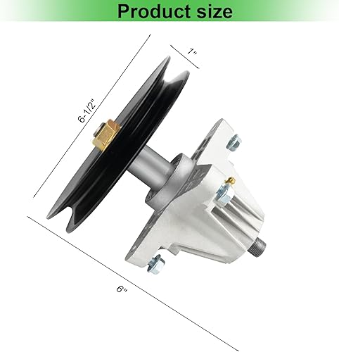Miniatura 2 de OakTen Conjunto de husillo para MTD Cub Cadet Craftsman Troy-Bilt 918-04865A 918-04636 con tractor cortacésped de cubierta de 46 pulgadas