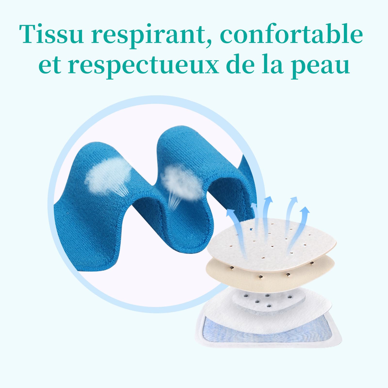 ENLUNTRA Hernie ombilicale,ceinture bébé,bande de ventre infantile,liant abdominal,pour hernie soutien truss enfants nombril,nombril bande nouveau-né,bébé fournitures,réglable,emballage (Bleu，S)