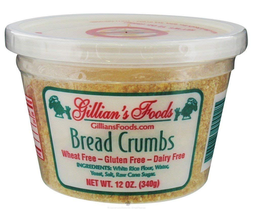 Gillians Foods Plain Bread Crumbs 12 oz - Versatile Pantry Staple for Crispy Coatings & Toppings
