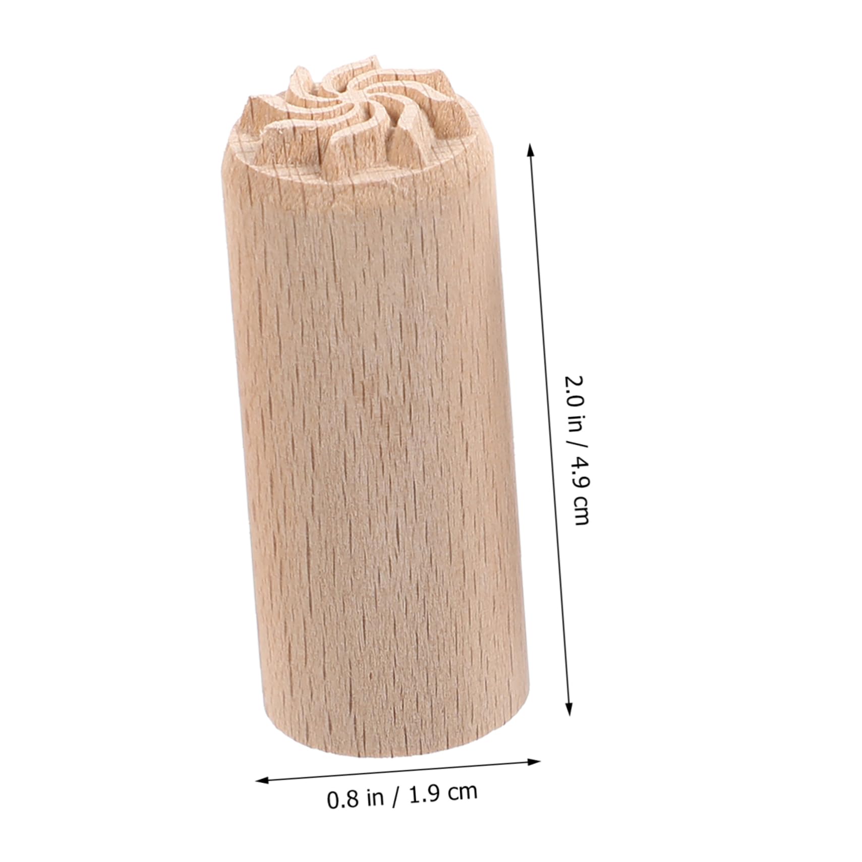 NUOBESTY 3pezzi Stampe Legno Naturale Per Ceramica Di Timbri Decorativi Per Fai Te Motivi Unici e Facile Utilizzo Accessori Per Artigianato Strumento Resistente e Pratico Per Decorazioni