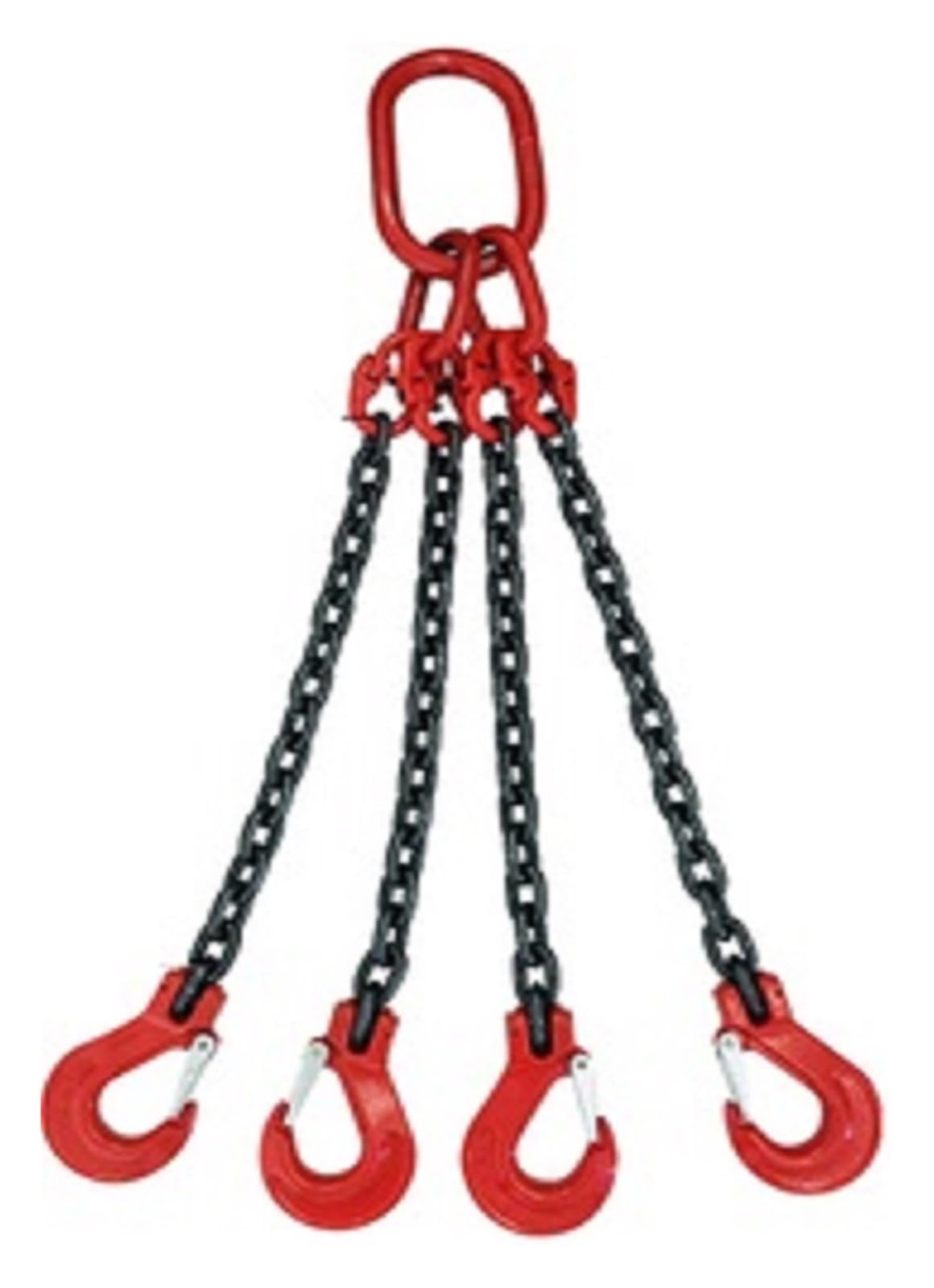 MYUYEE Chain Hoist, Chain Sling,1Ton -2Ton Iron Oil Drum Lifter, Clamp Plastic Bucket Barrel Tank Can G80,Flexible Enough (40020010 50 2T 1M)
