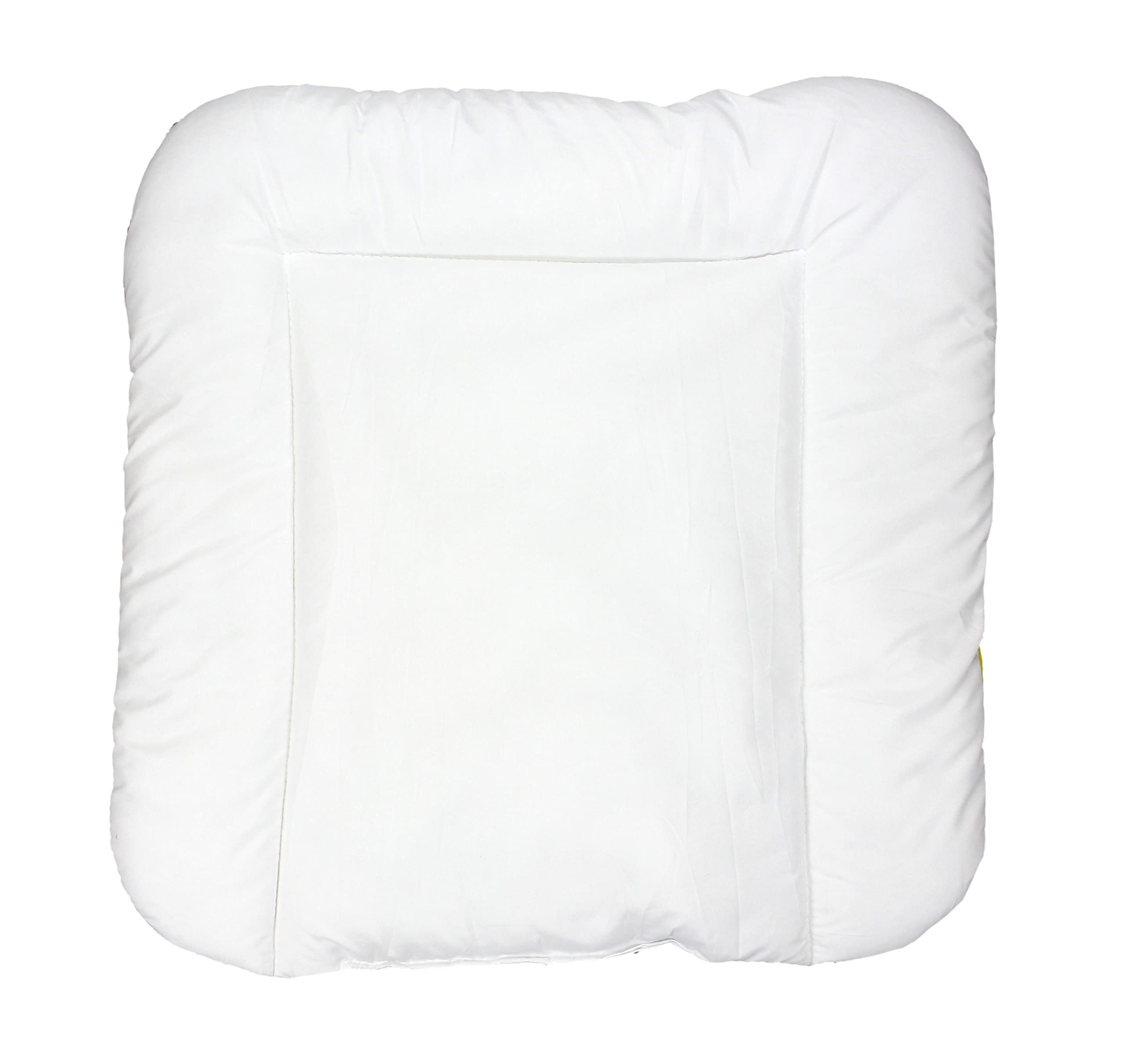 TupTam Materassino per Fasciatoio il cambio Pannolino Bebè, Stelle Bianco, 75 x 85 cm