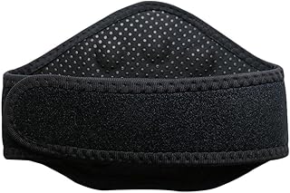 Neck Support Brace Strap: Adjustable Warm Magnetic Collar Self Heating Wrap Tourmaline - Neck Support for Men and Women
