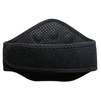 Neck Support Brace Strap Adjustable Warm Magnetic Collar Self Heating Wrap Tourmaline - Neck Support for Men and Women