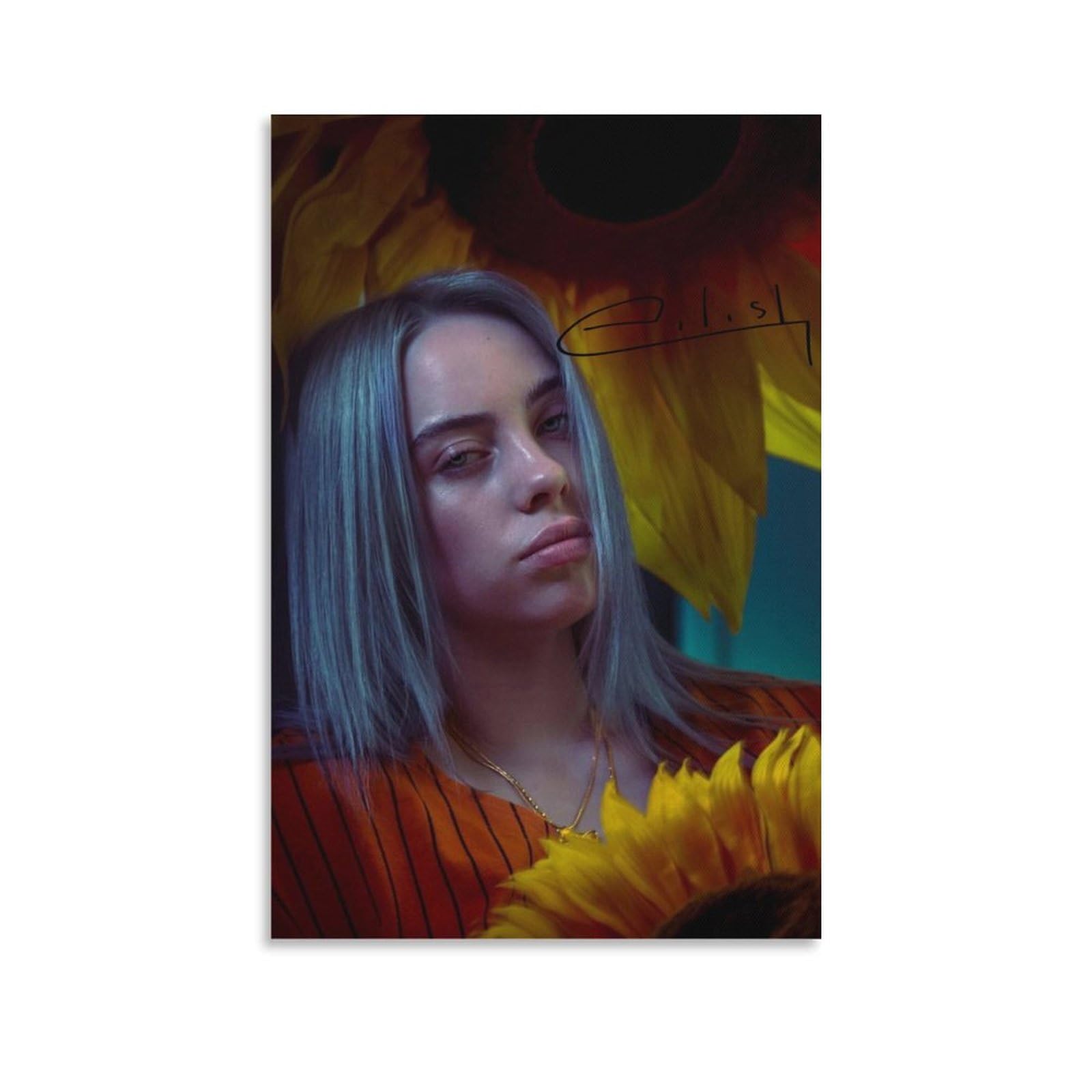 Lot De 3 Affiches Billie Eilish Sur Toile - 20x30 Cm, Style Vintage, Décoration Chambre