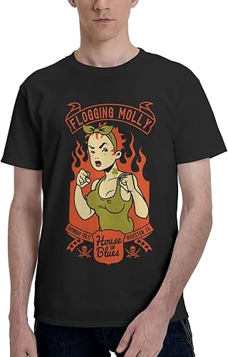 BODBOX Camisetas de manga corta para hombres jóvenes y adultos, camiseta de ropa superior de cuello redondo