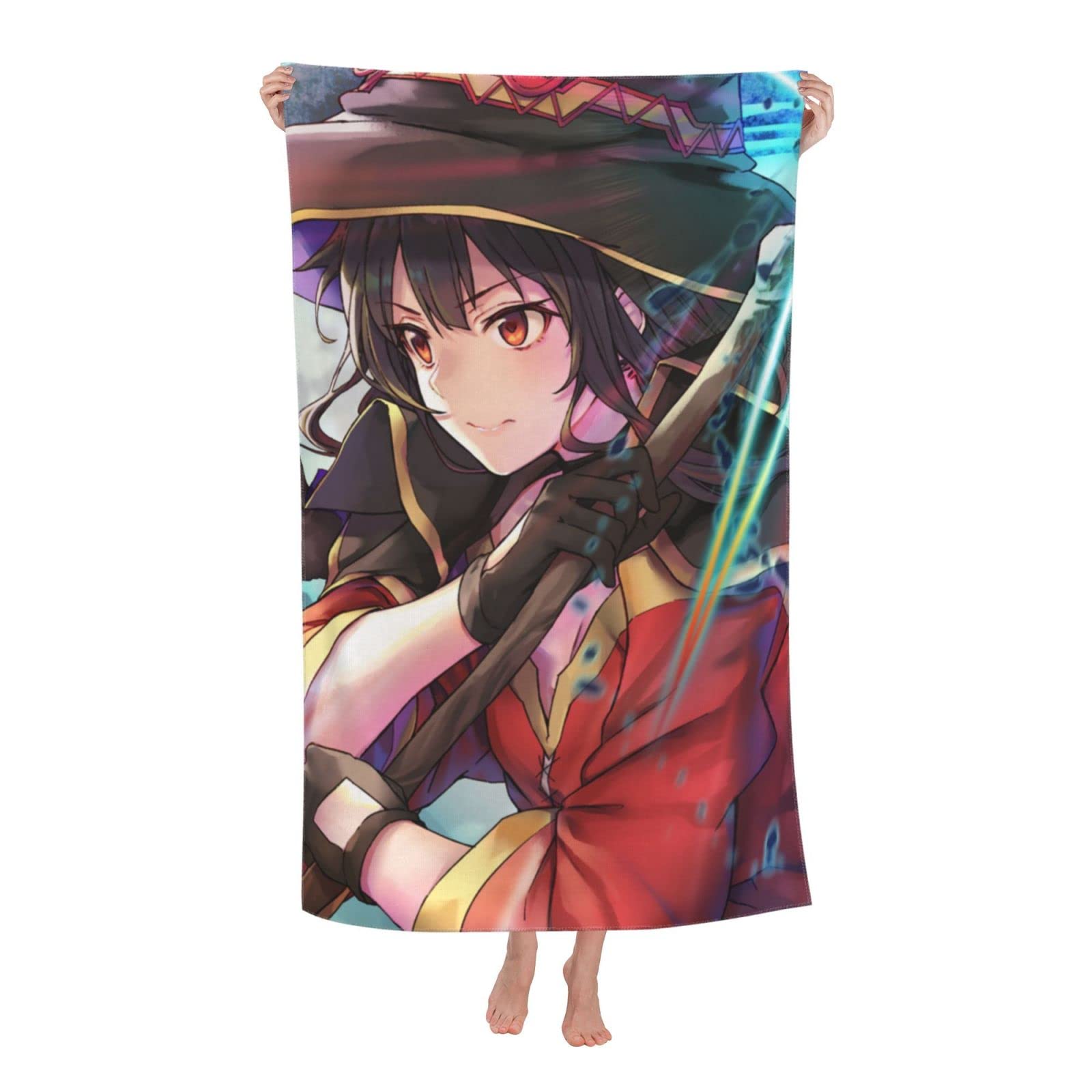 Amazon｜バスタオル めぐみん この素晴らしい世界に祝福を 大判