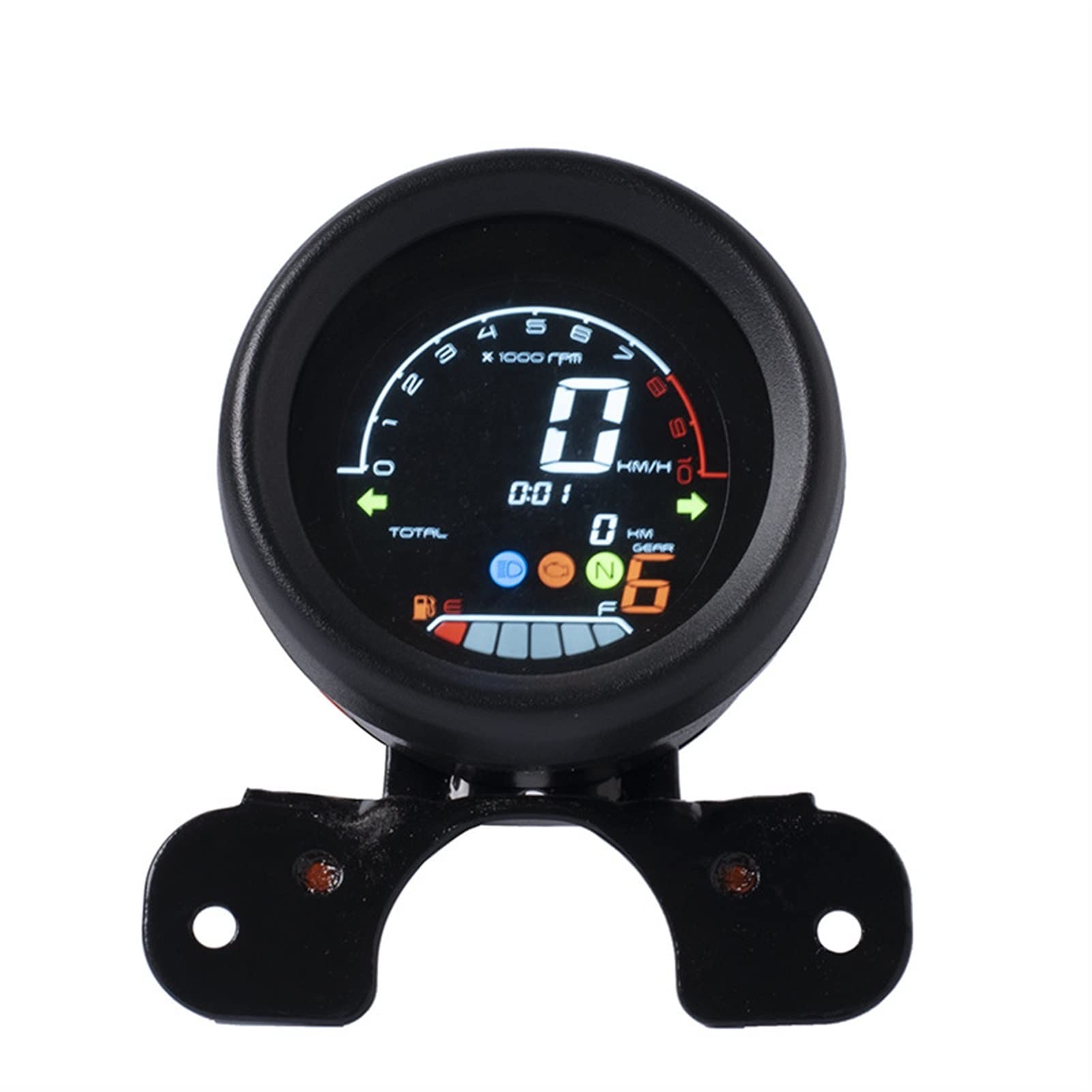 Moto Bici Tachimetro Scooter, for, Moto LCD Tachimetro Moto Contachilometri Digitale Misuratore per motociclette
