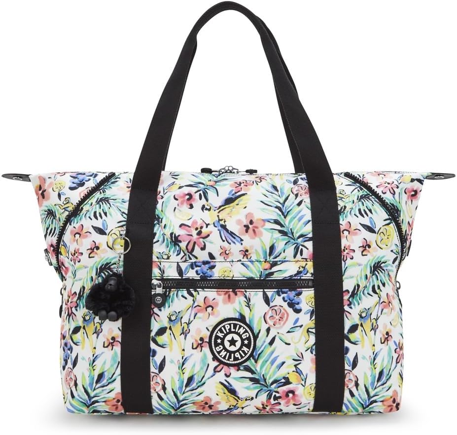 Kipling Bolso De Mano Mediano Art Para Mujer, Bolso De Viaje  Jm
