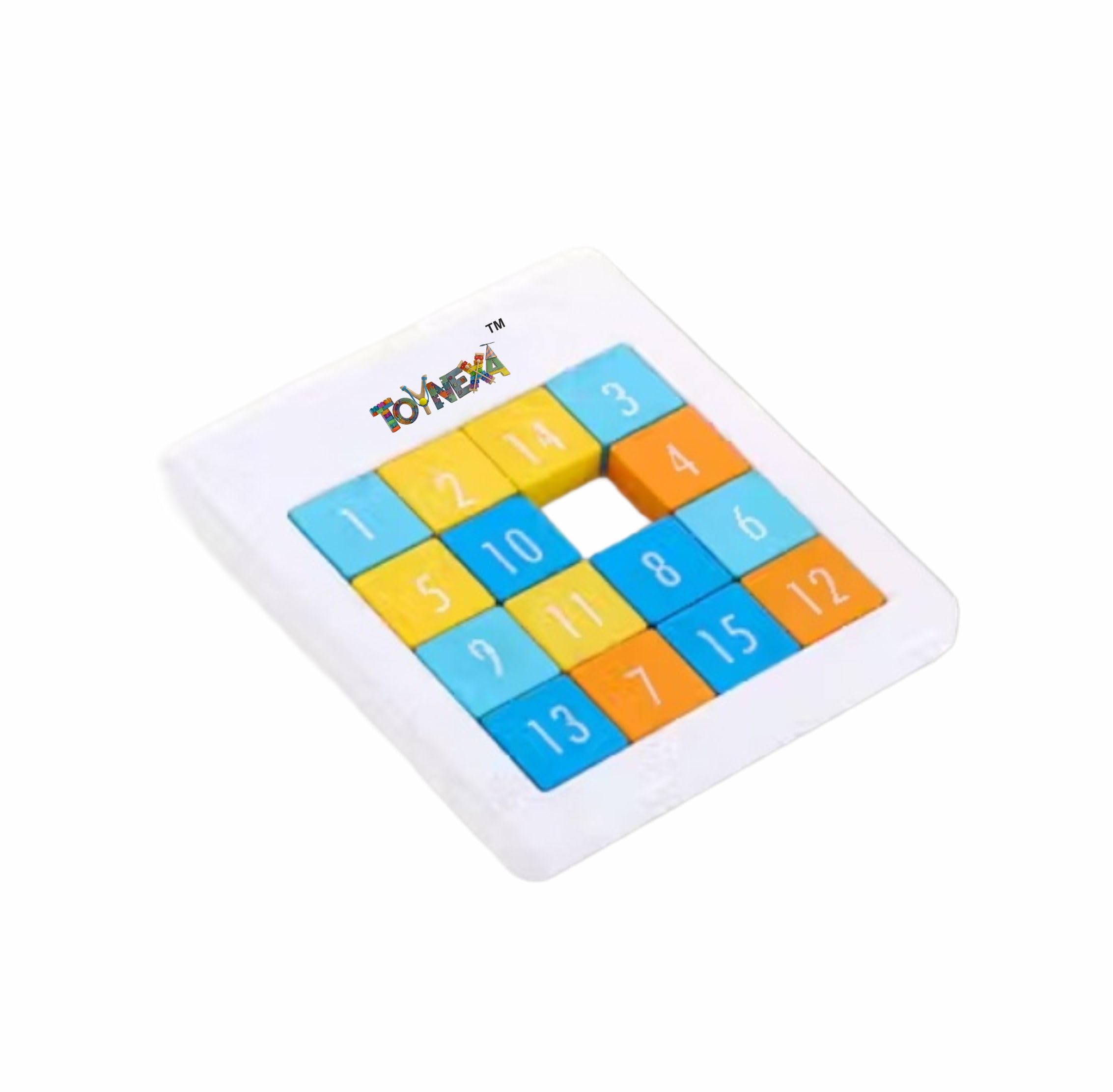 TOYNEXA Number Sliding Magnetic Puzzle 4x4 | Toys for 6-10 Years