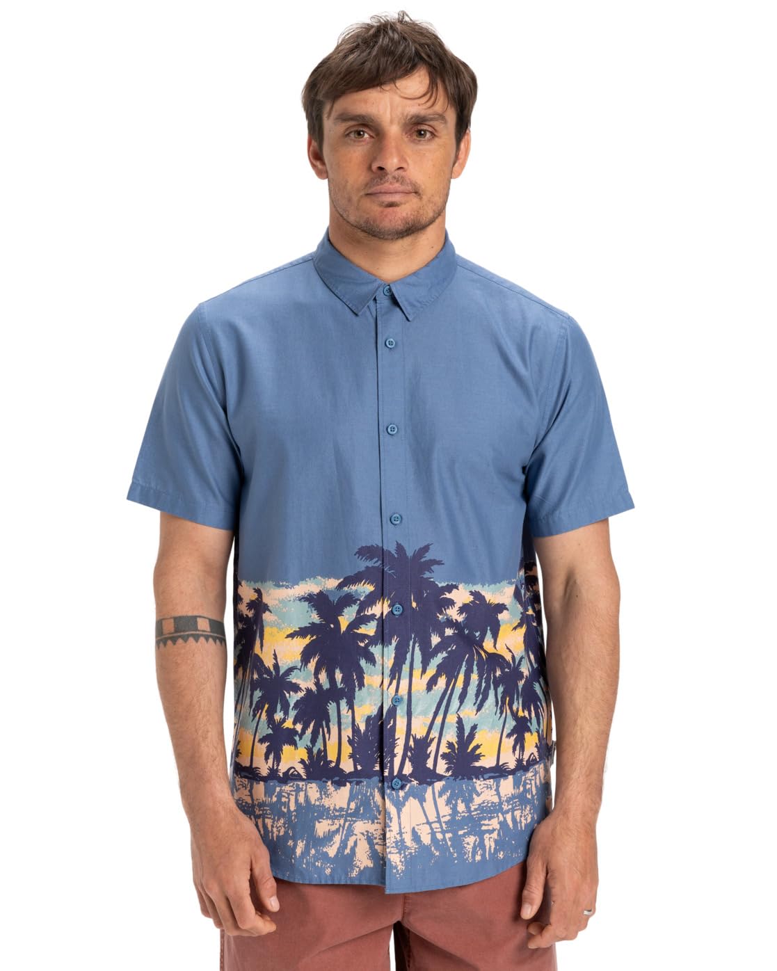 Quiksilver Apero Classic Engineered Gömlek, M, EQYWT04629, CORONET BLUE ENGINEERED, Erkek
