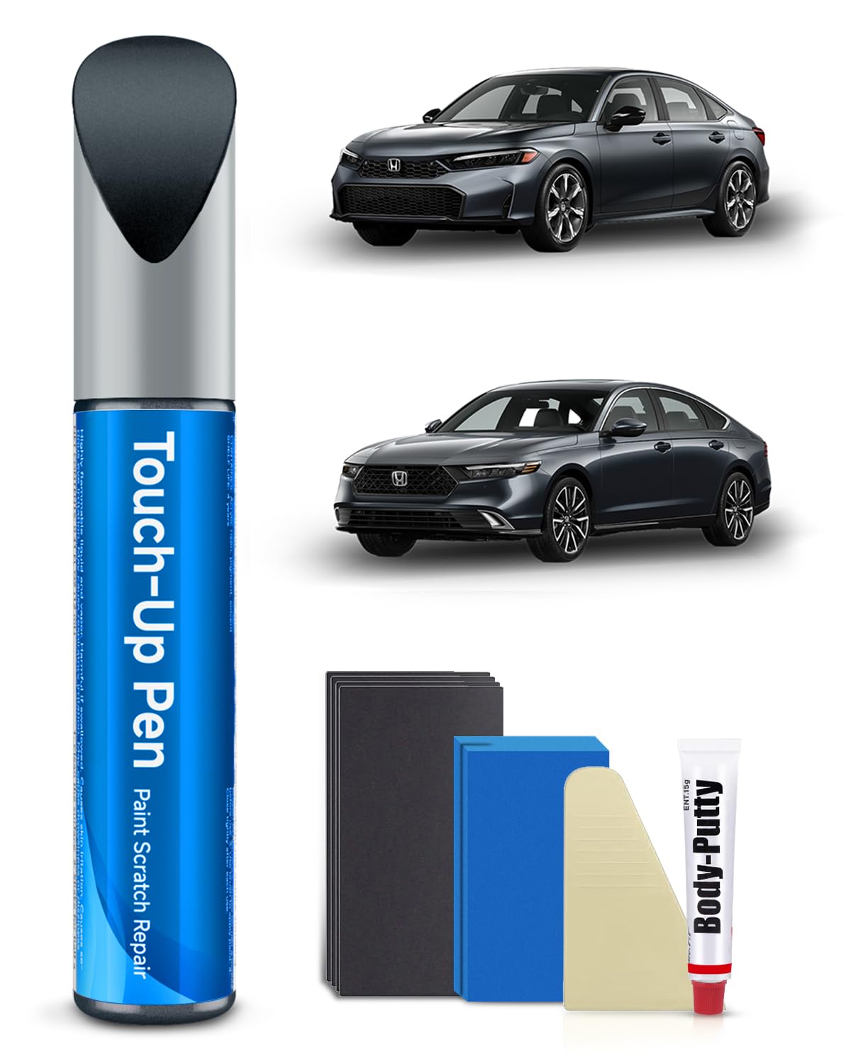 Amazon.com: NH-904M Meteorite Gray Metallic Touch Up Paint Kit