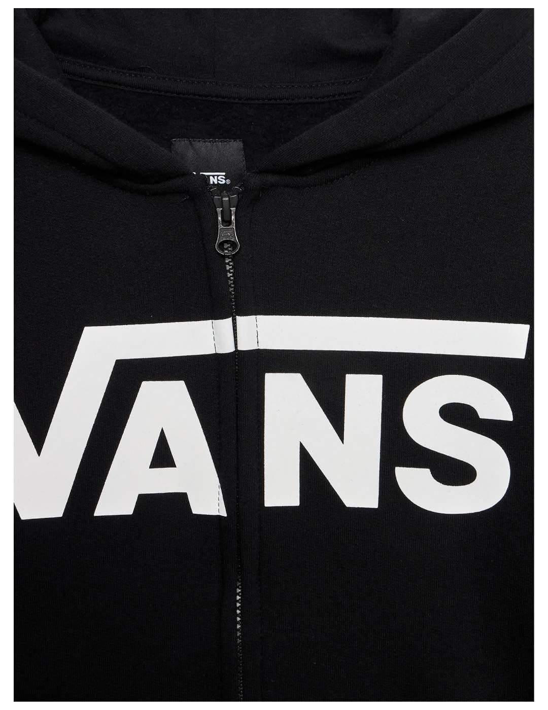 Vans Felpa VN000JYBBLK1 Classic II FZ Black