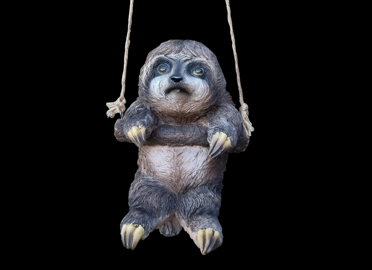 Fachhandel Plus Faultier Deko - Wetterfeste Gartenfigur Aus Polyresin