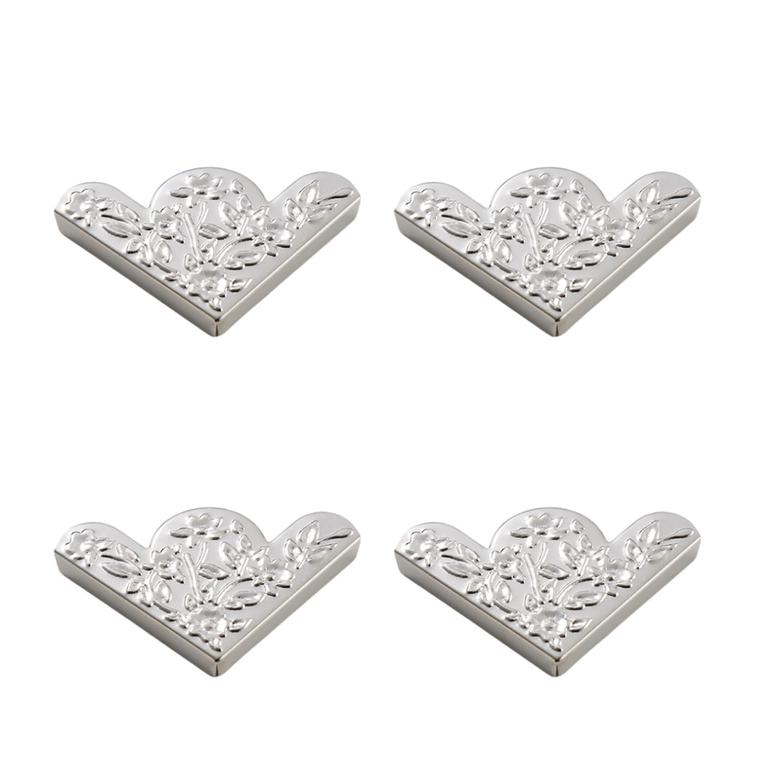 Tsophreniq Decorative Iron Corner Protectors for Gifts Box Enhances Aesthetic Appeal for Birthdays Weddings and Festival Occasions Decorative Metal Corners