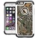 UrSpeedtekLive iPhone 6 Case, 6s Case, iPhone 6s Cases [Shock Absorption] Dual Layer Heavy Duty Protective Silicone Plastic Cover Case for iPhone 6/6s - Camo Tree