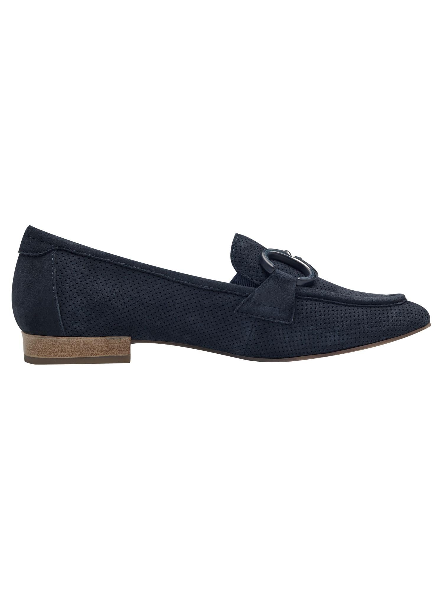 Tamaris Comfort Mocassins Femme Cuir à Talon Bloc