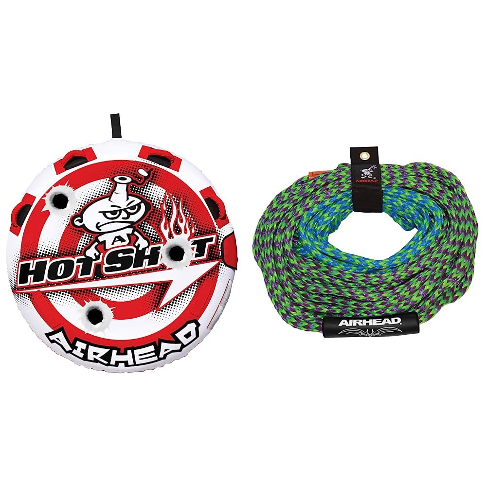 Amazon.com : Airhead Hot Shot Towable Tube and Airhead 2 Section