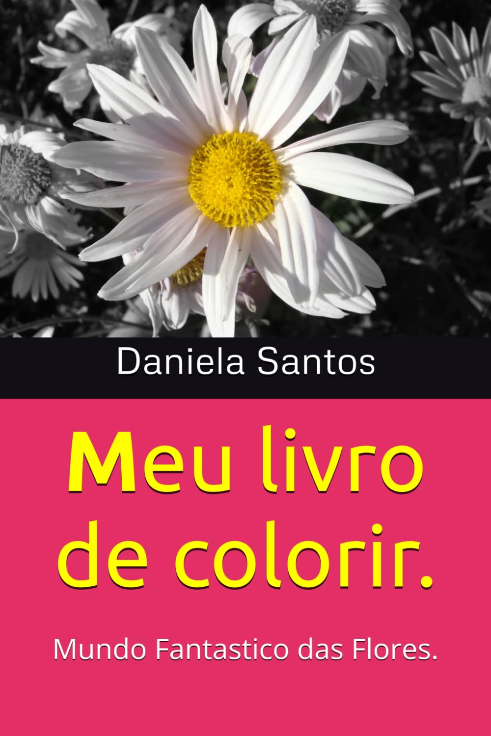 meu livro de colorir: Mundo fantastico das flores
