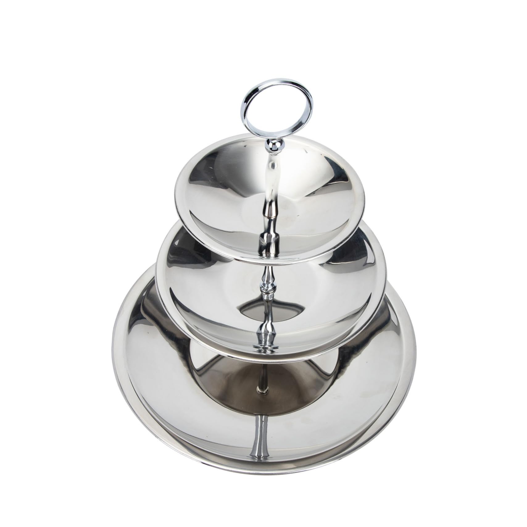 MUCKLILY Fruit Serving Tray Snack Display Stand Dessert Table Display Set for Events Parties and Home Use Stylish Multi Layer Design Safe and Odorless