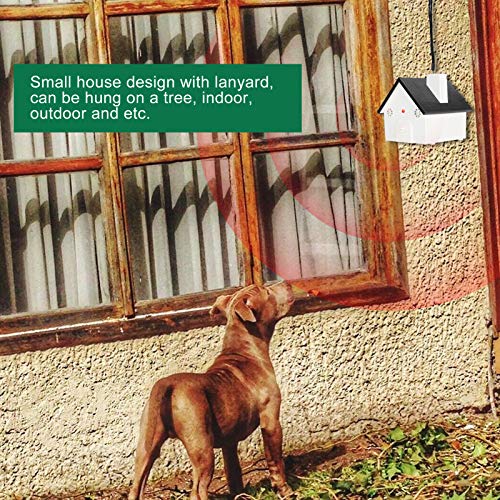 Fockety Repelente de cães, dispositivo anti-latido para cães pretos, para adestramento de cães parar