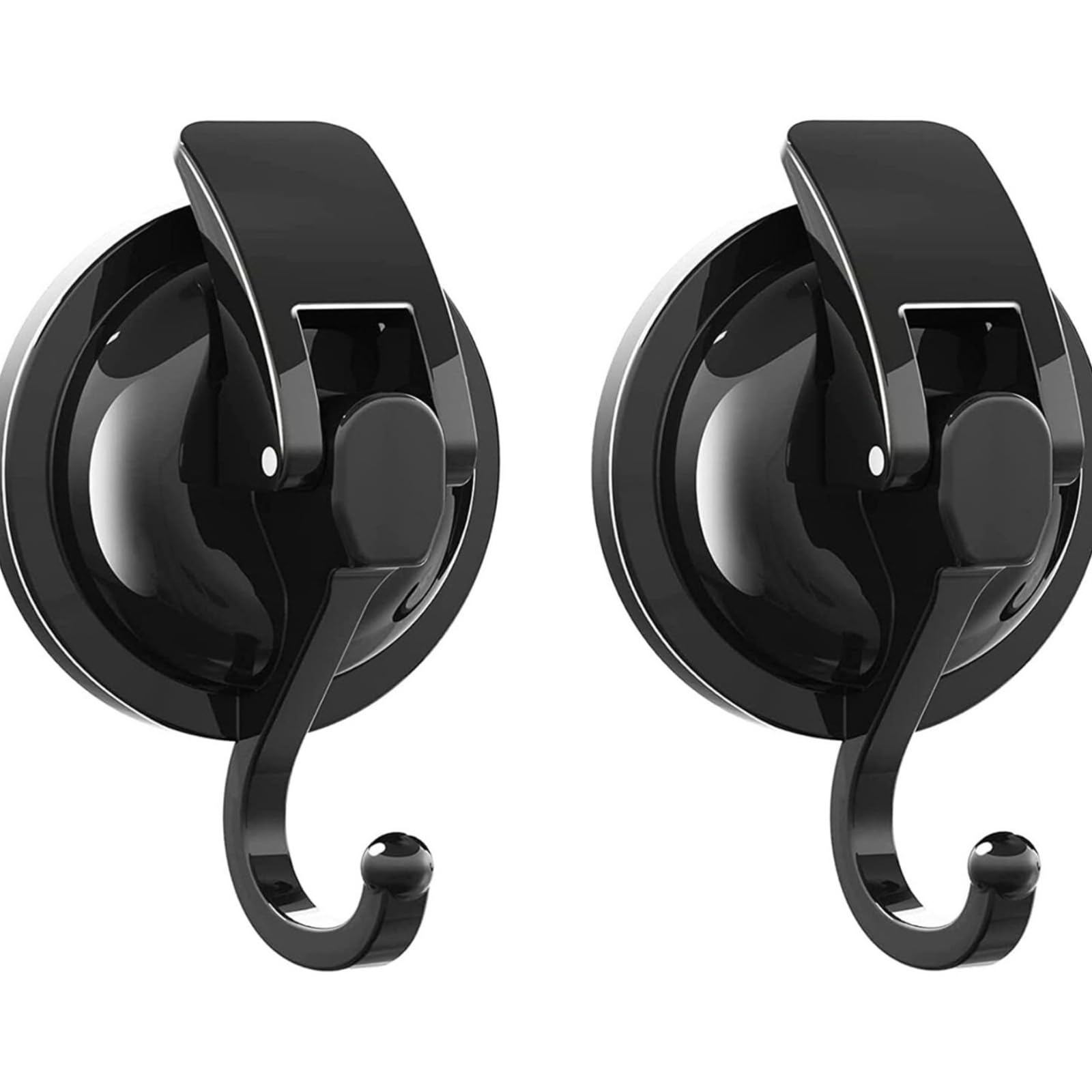 ZGUOUZANTYE 2 Heavy Suction Cup Hooks for Towel