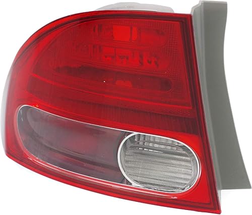 Miniatura 3 de Garage-Pro Luz trasera compatible con Honda Civic 2006-2008 lado halógeno del conductor, HO2800166 externo