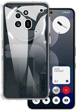 Case Compatible with Nothing Phone 3A Pro 5G Case Shockproof TPU Soft Flexible Gel Protective Phone Cover Scratch Resistant & Military Level Drop Resistant Clear