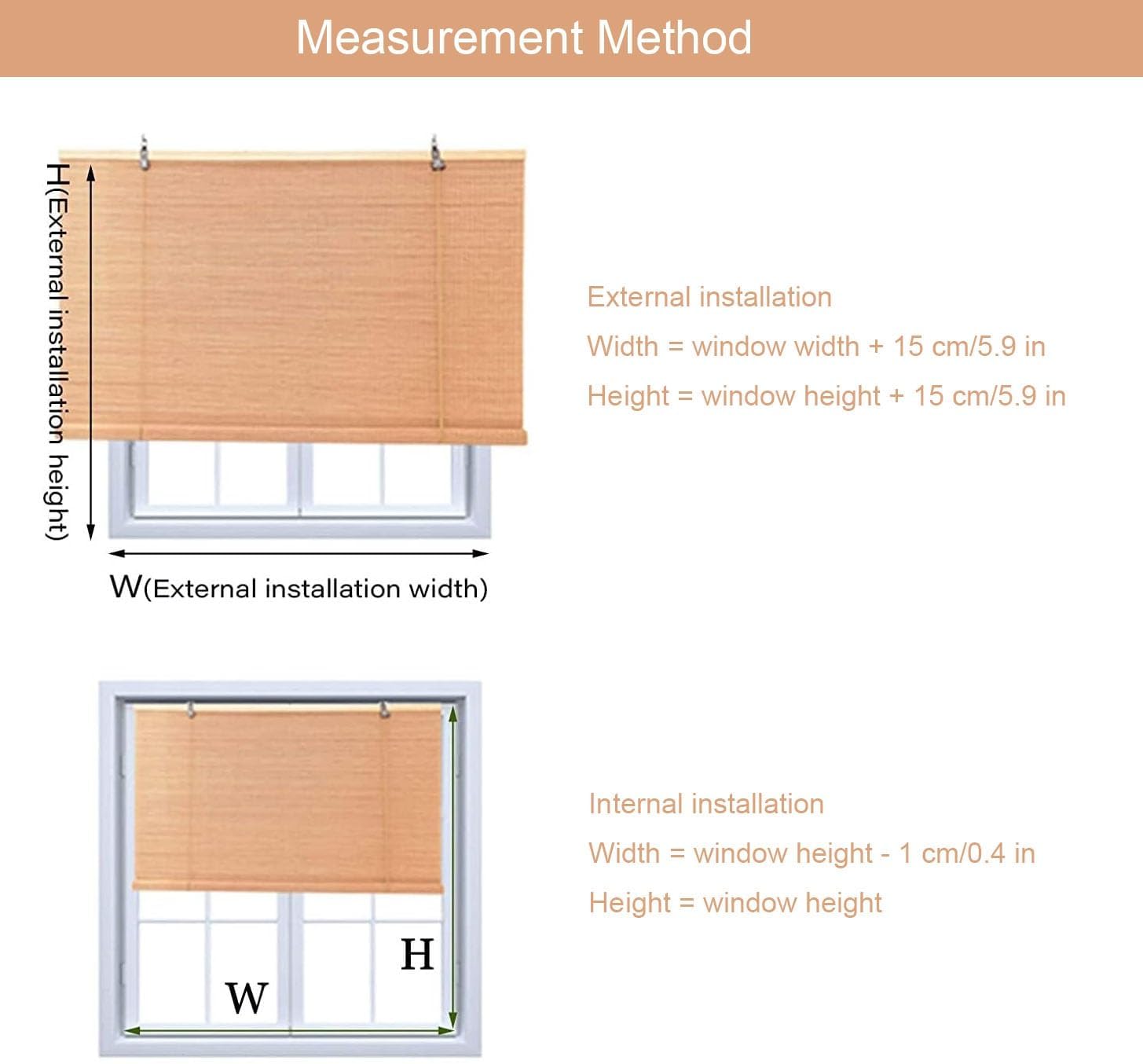 遮光 窓すだれ 手織りリード 天然の葦のカーテン バンブーローラーブラインド 通気性 防水遮光 庭園、ホテル、茶屋向け プライバシー
