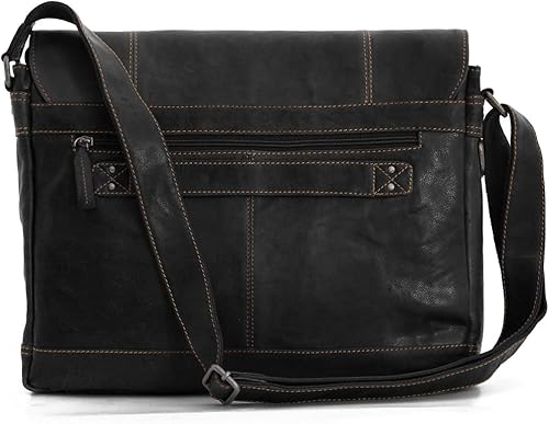 Miniatura 3 de Jack Georges Voyager Bolsa de mensajero de tamaño completo #7315