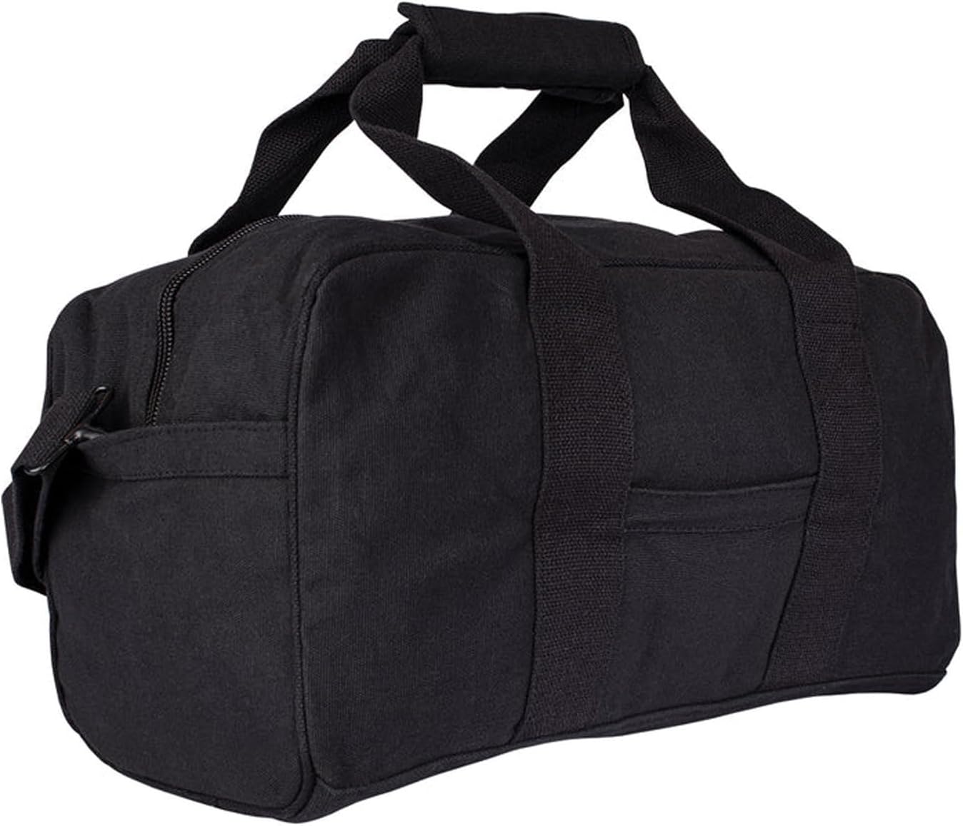 Heavy-Duty Cotton Canvas All-Around Gear-Hauling Bag | Large Main Compartment, PVC-Lined Bottom, Self-Repairing Nylon Coil Zippers, Detachable Shoulder Strap - 3 Sizes