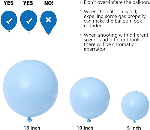 Miniatura 7 de CboDeco Guirnalda de globos de bricolaje con azul marino, azul macarrón, dorado metálico, kit de guirnalda de arco de globos para graduación, baby