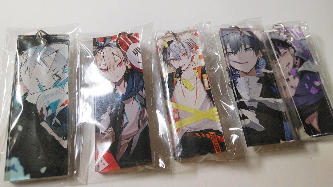 さくしゃ2 アクリルキーホルダー セット ninelive. アクリル